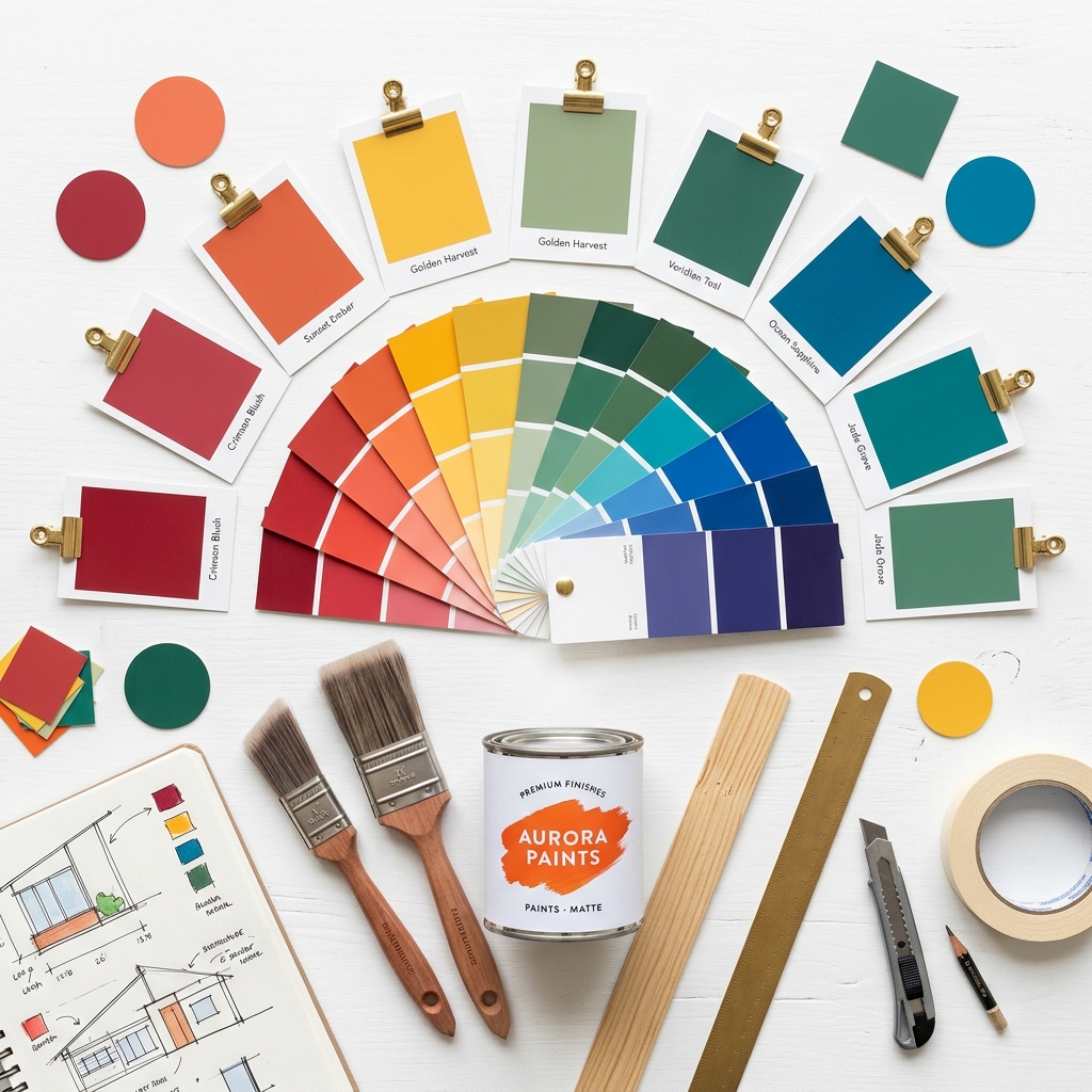 Premium paint colour swatches – Ganesh Enterprises Chennai
